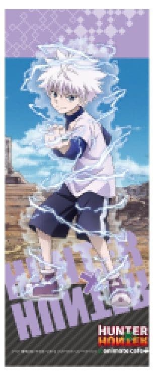 希少 ハンターハンター アニメイトカフェ キルア タペストリー