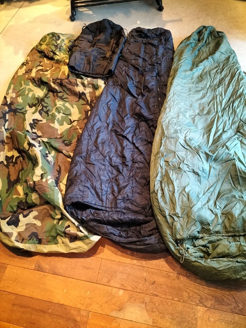 モジュラースリーピングシステム4点セット シェラフ 米軍支給品