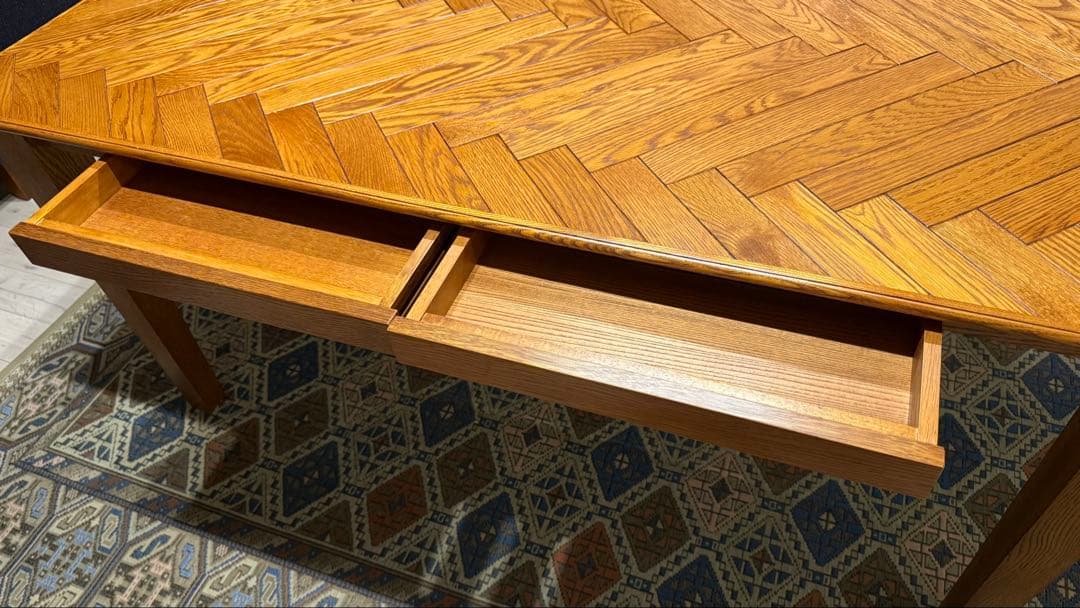 ACME FURNITURE ダイニングテーブル ヘリンボーン