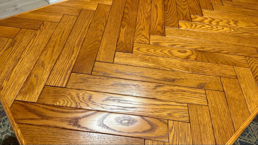 ACME FURNITURE ダイニングテーブル ヘリンボーン