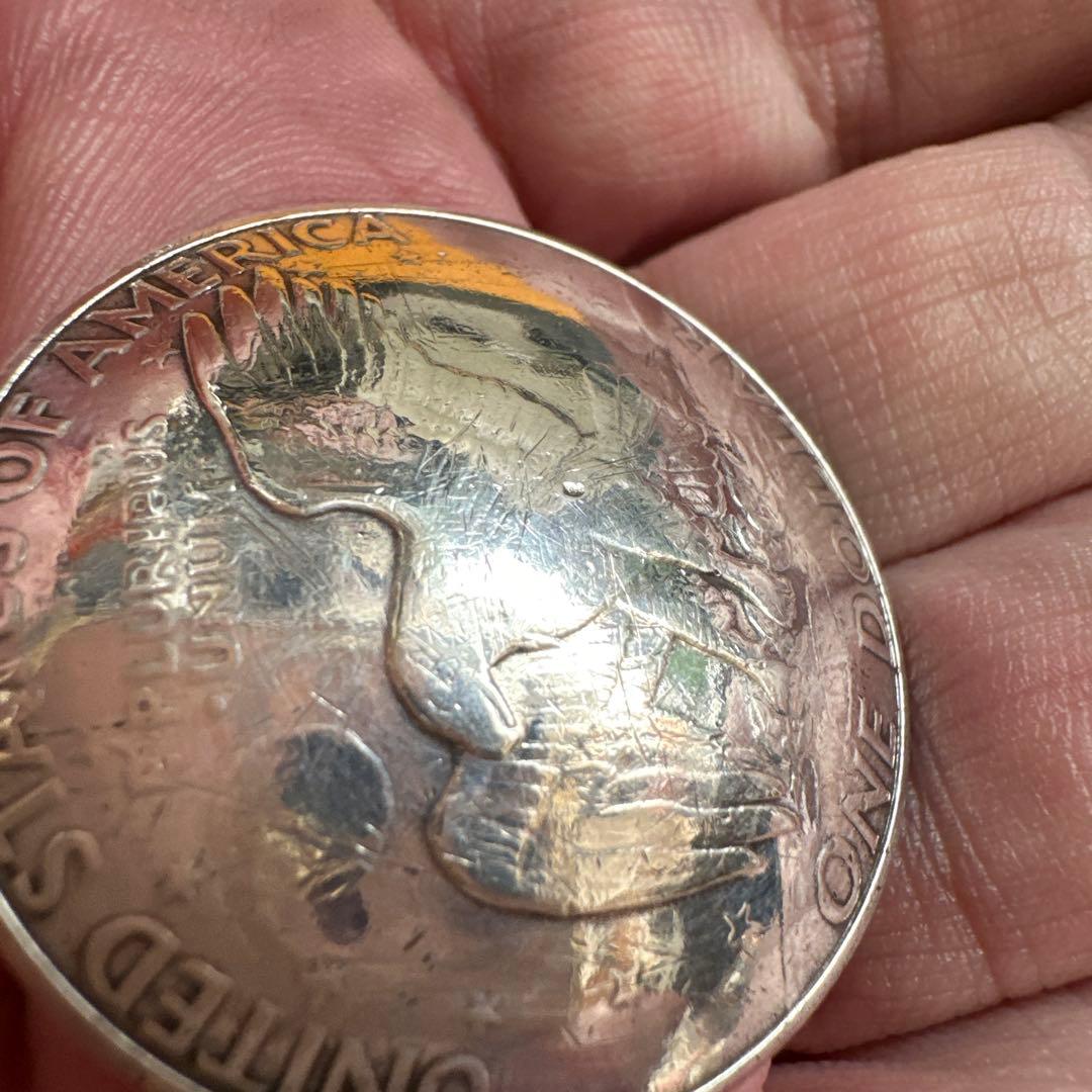 1974年 アメリカ合衆国 1ドル硬貨コンチョ