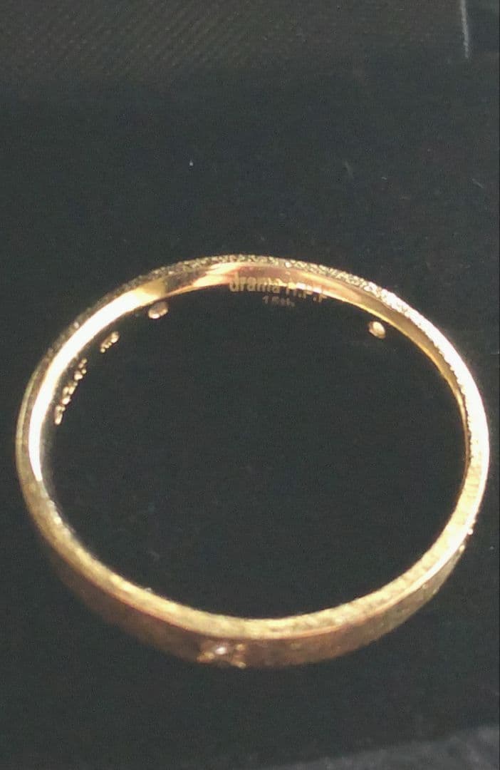 GICLAT 限定発売 ギクラ　k18 リング 11号