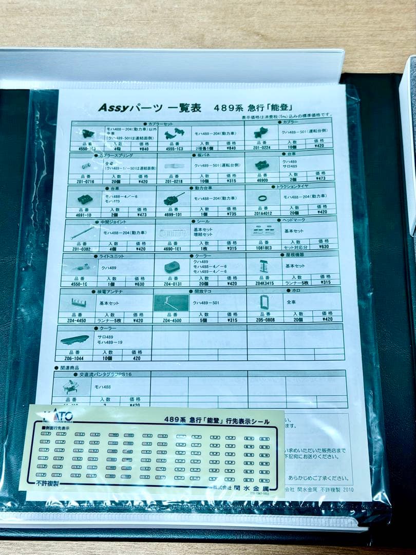 KATO 489系特急「能登」5両基本セット