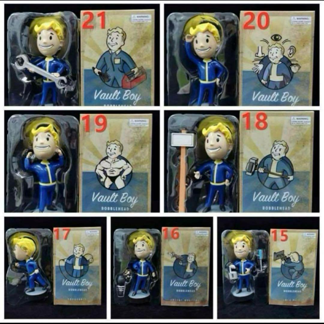 国内最安値7体フルセットフォールアウト4 フィギュアセット ボブルヘッド7体