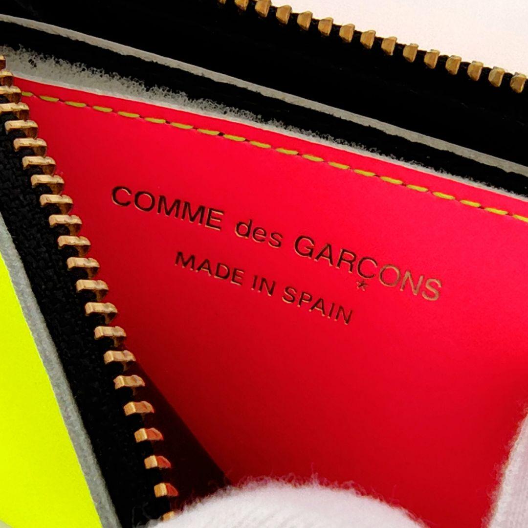 ✨未使用品✨ COMME des GARÇONS ケースL字ファスナー黄橙
