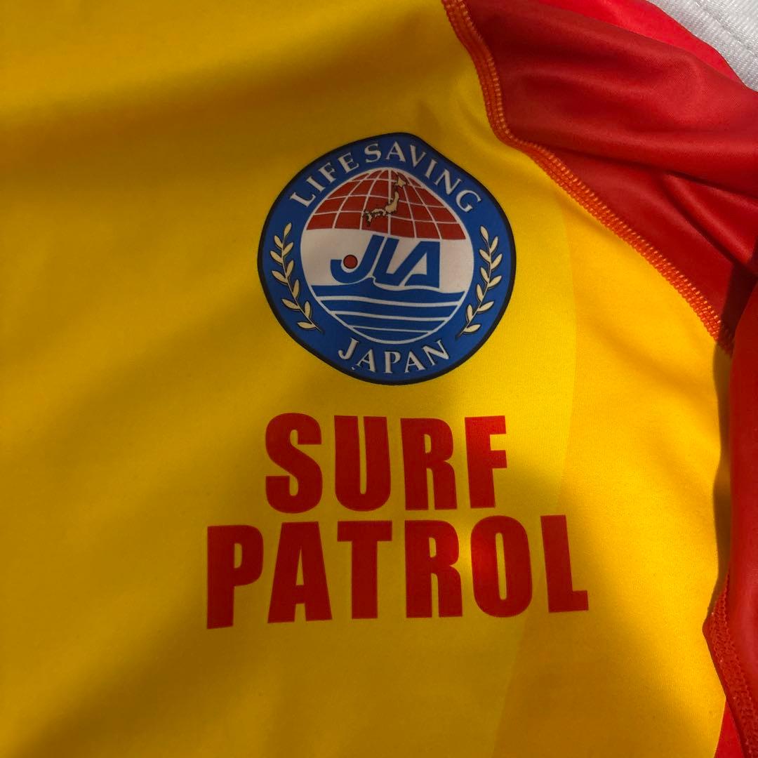 SURF PATROL ラッシュガード 赤/黄と短パンセット