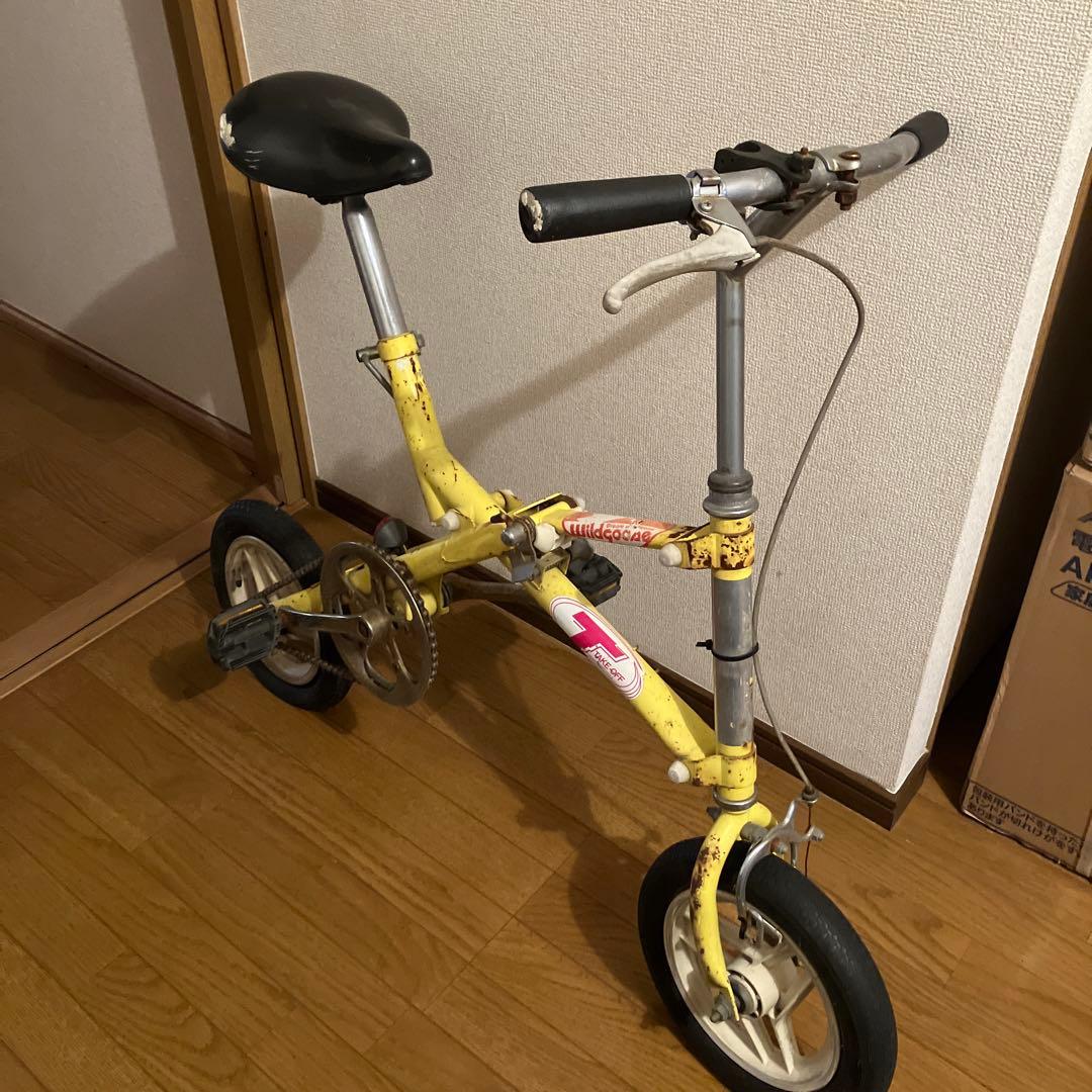 BRIDGESTONE 折りたたみ自転車 トランジットミニ　イエロー