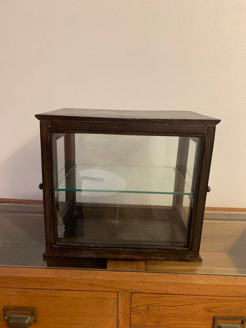 a.depeche アデペシュ アンティーク ガラスショーケース 左右開閉 a.depeche I-DEAK display show case / アデペシュ アイデック