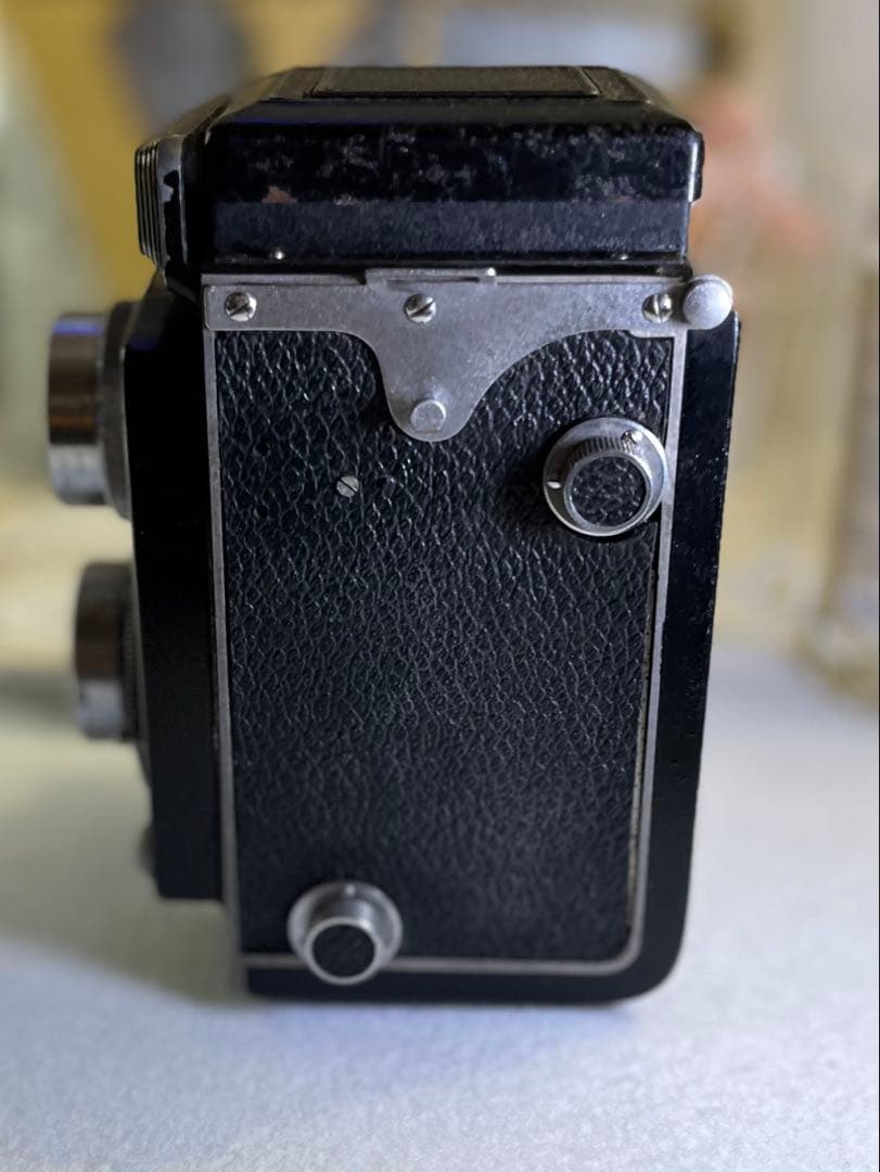 TOYOCAFLEX 二眼レフカメラ レンズ8cm f3.5 革ケース美品