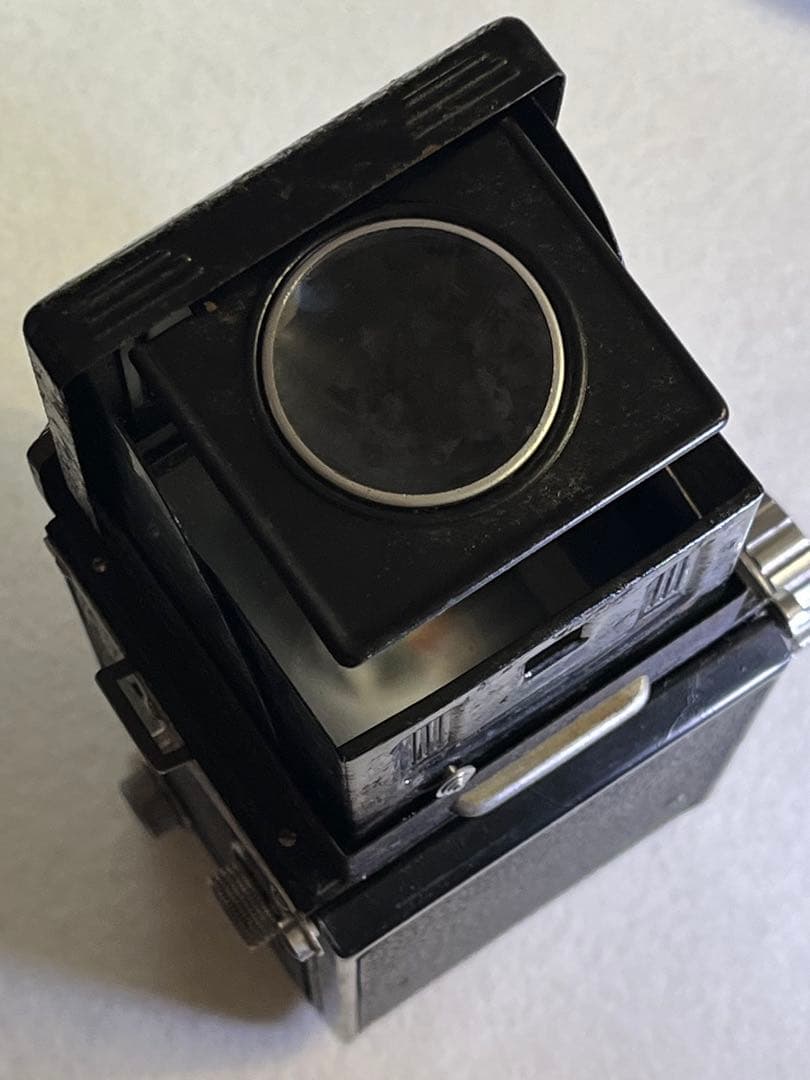 TOYOCAFLEX 二眼レフカメラ レンズ8cm f3.5 革ケース美品