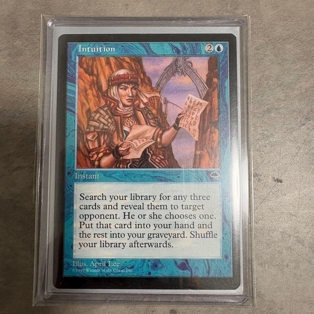 MTG マジックザギャザリング 直観 英語版Intuition - メルカリ