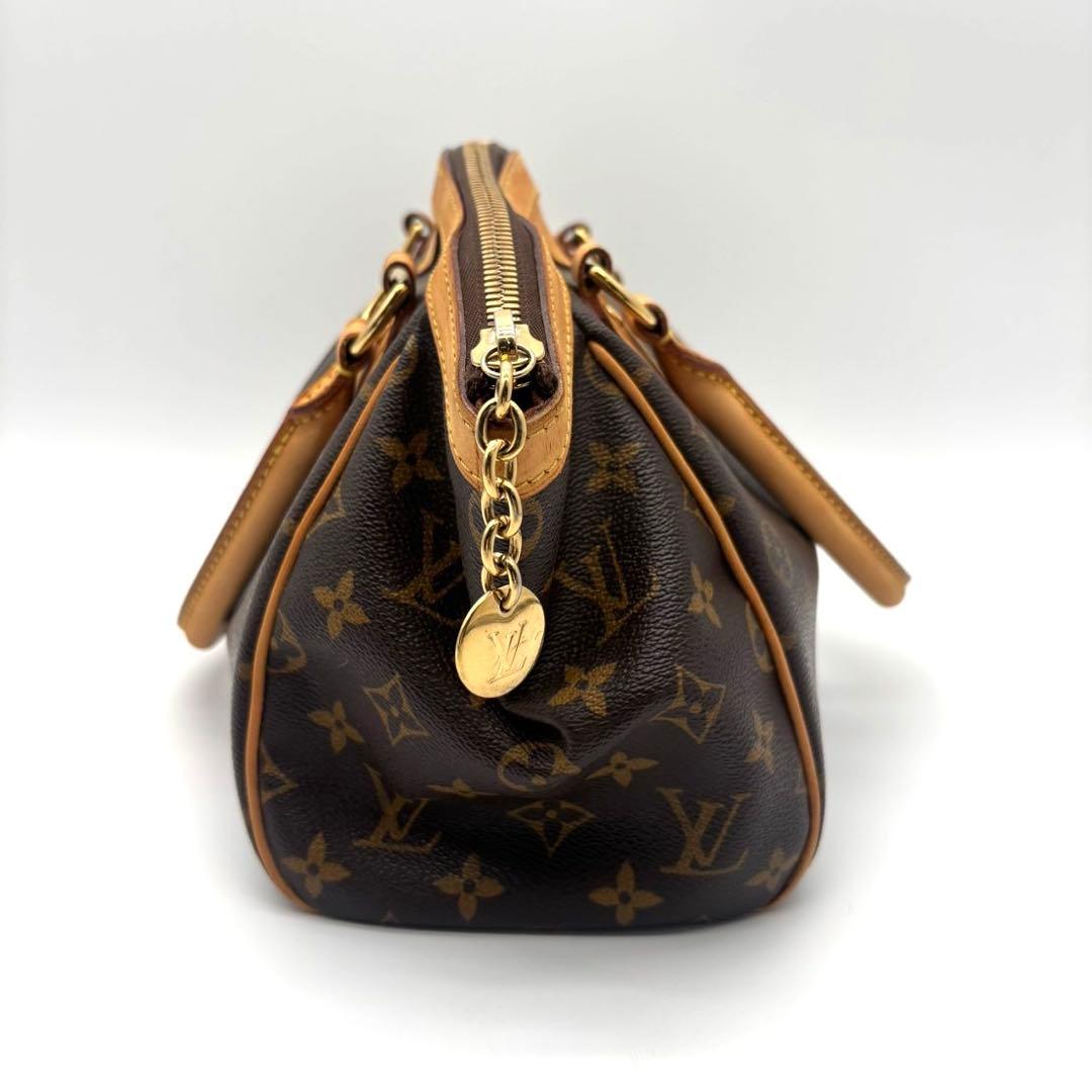 鑑定済 ルイヴィトン Louisvuitton ティヴォリPM バッグモノグラム