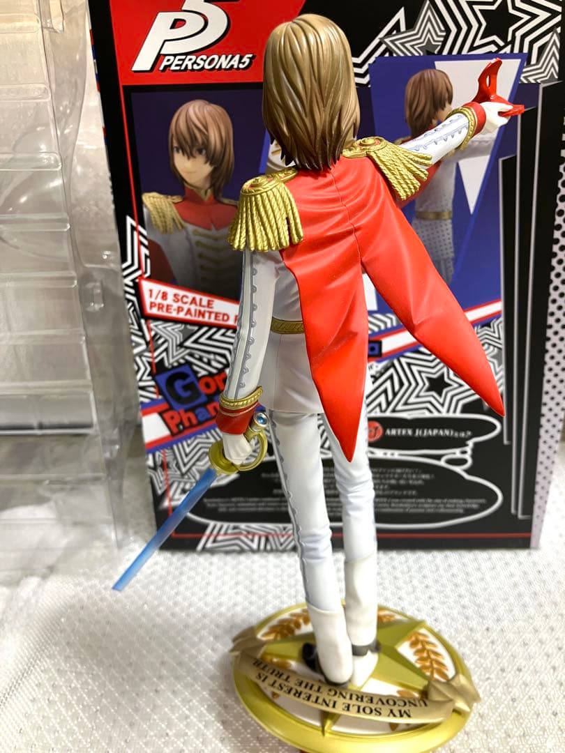 ペルソナ5 明智吾郎 フィギュア ARTFX J 怪盗ver.差し替えパーツ付き