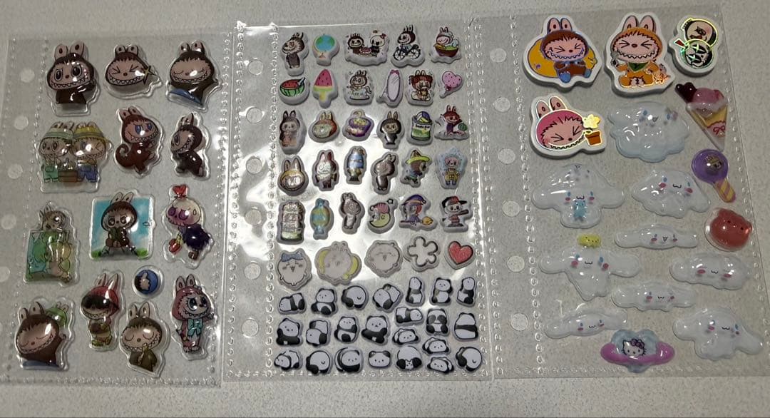 シール帳A7 完成品　リフィル23シート