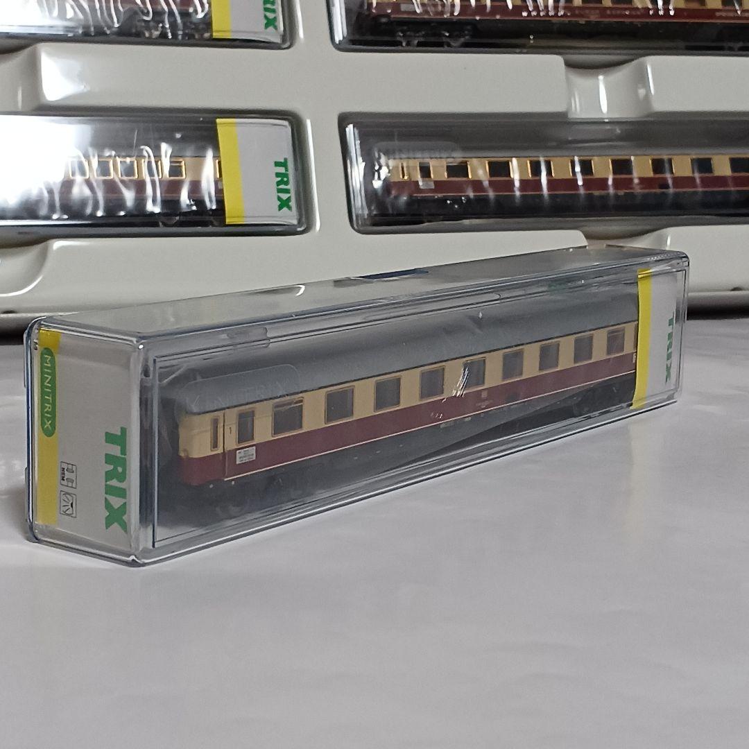 ミニトリックス Nゲージ 西ドイツ ラインゴルト 客車５両セット