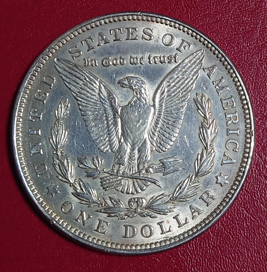 ま*る様 モーガンダラー銀貨　1921年