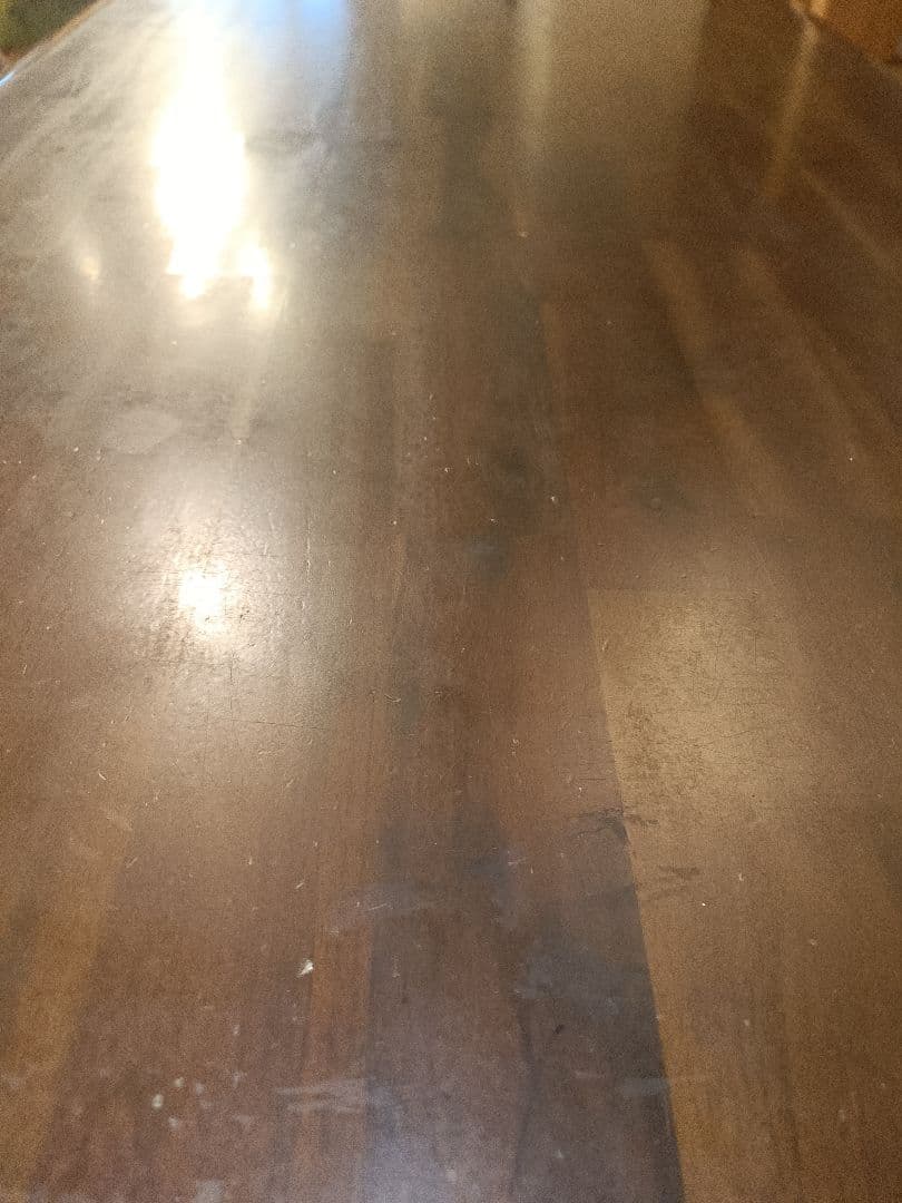 【福岡市＆近郊限定】ダイニングテーブル ダークブラウン 4脚付き