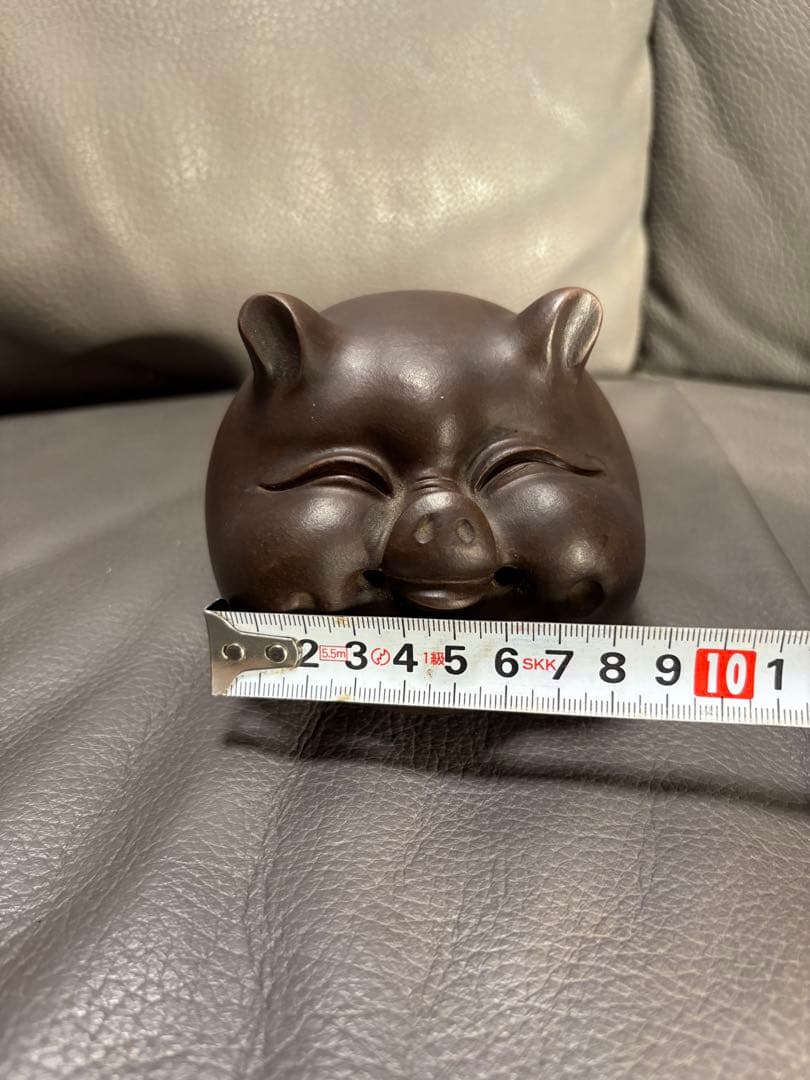 ブタ豚 置物 鈴｜ブタ豚 置物 鈴 美術品・アンティーク・コレクション