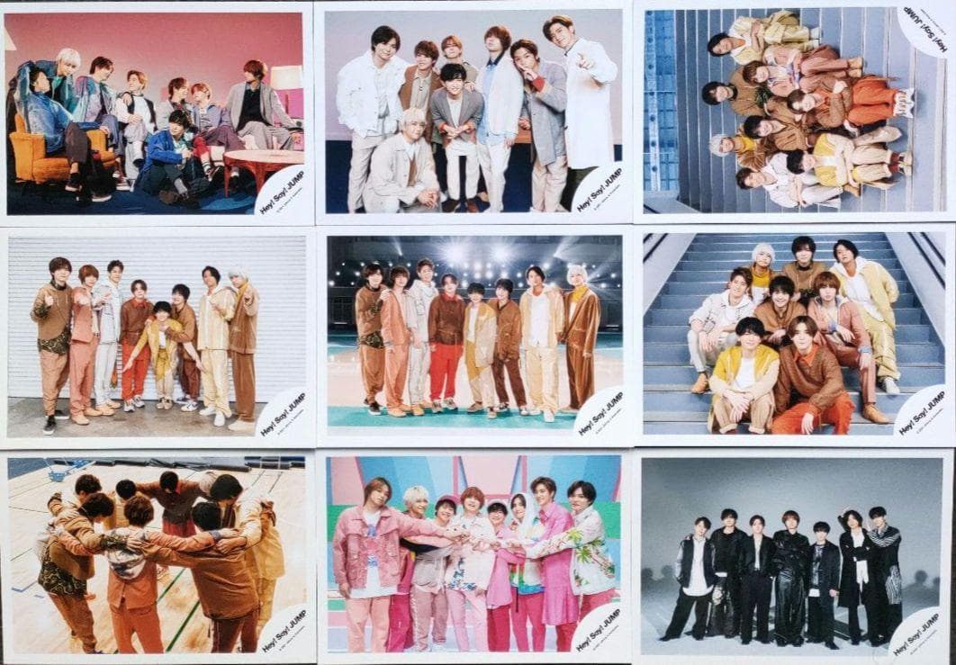 Hey!Say!Jump 公式写真 集合 ② デビュー～2023 海外 ライブ