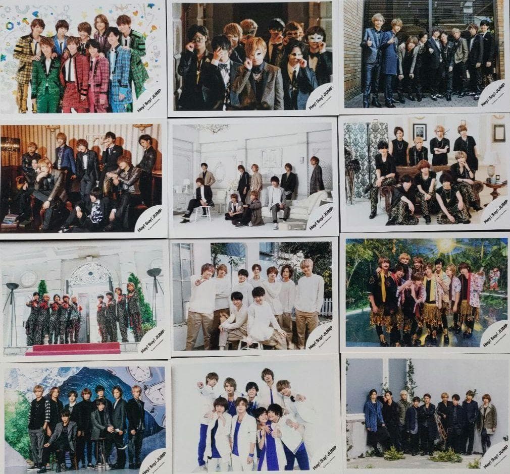 Hey!Say!Jump 公式写真 集合 ② デビュー～2023 海外 ライブ