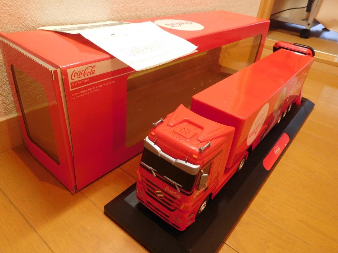 コカ・コーラ トレーラー ハンドル型ラジコン
