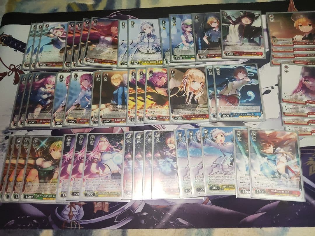 ヴァイスヘブンバーンズレッド 8電源デッキ+パーツ多数