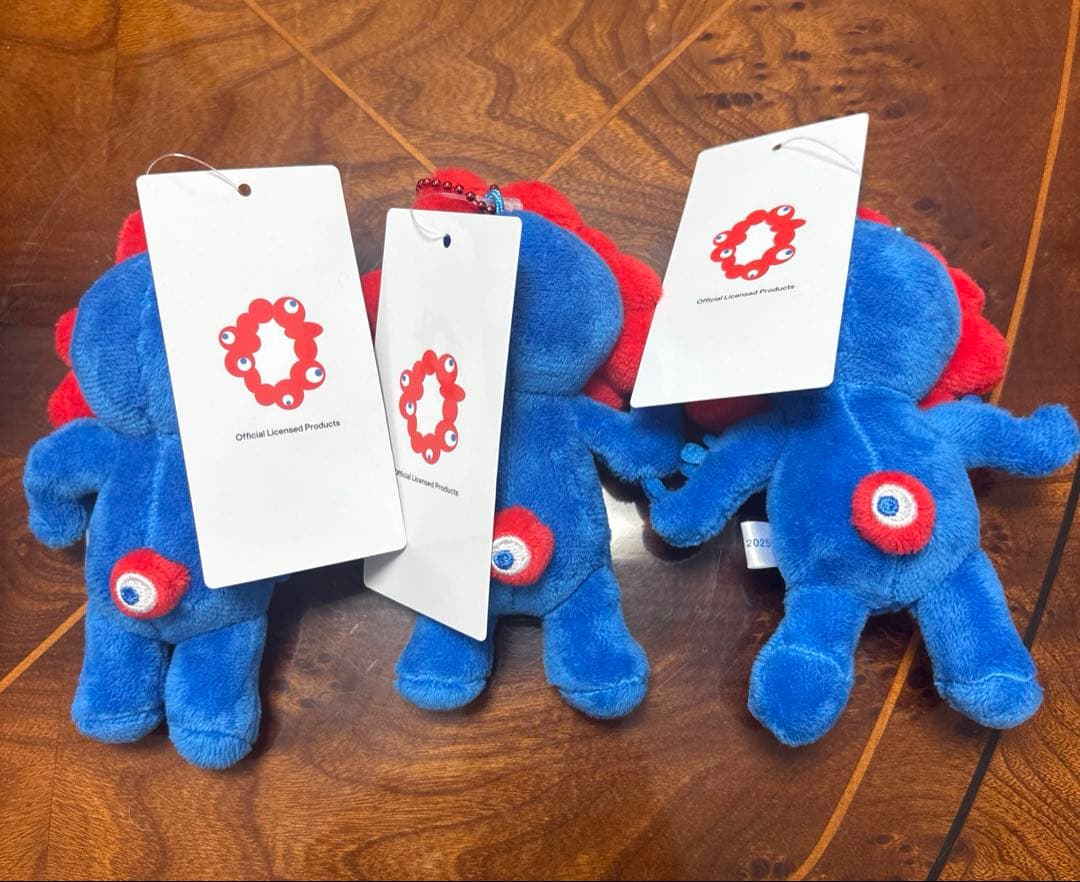 ミャクミャク ボールチェーンマスコット 3種a b c