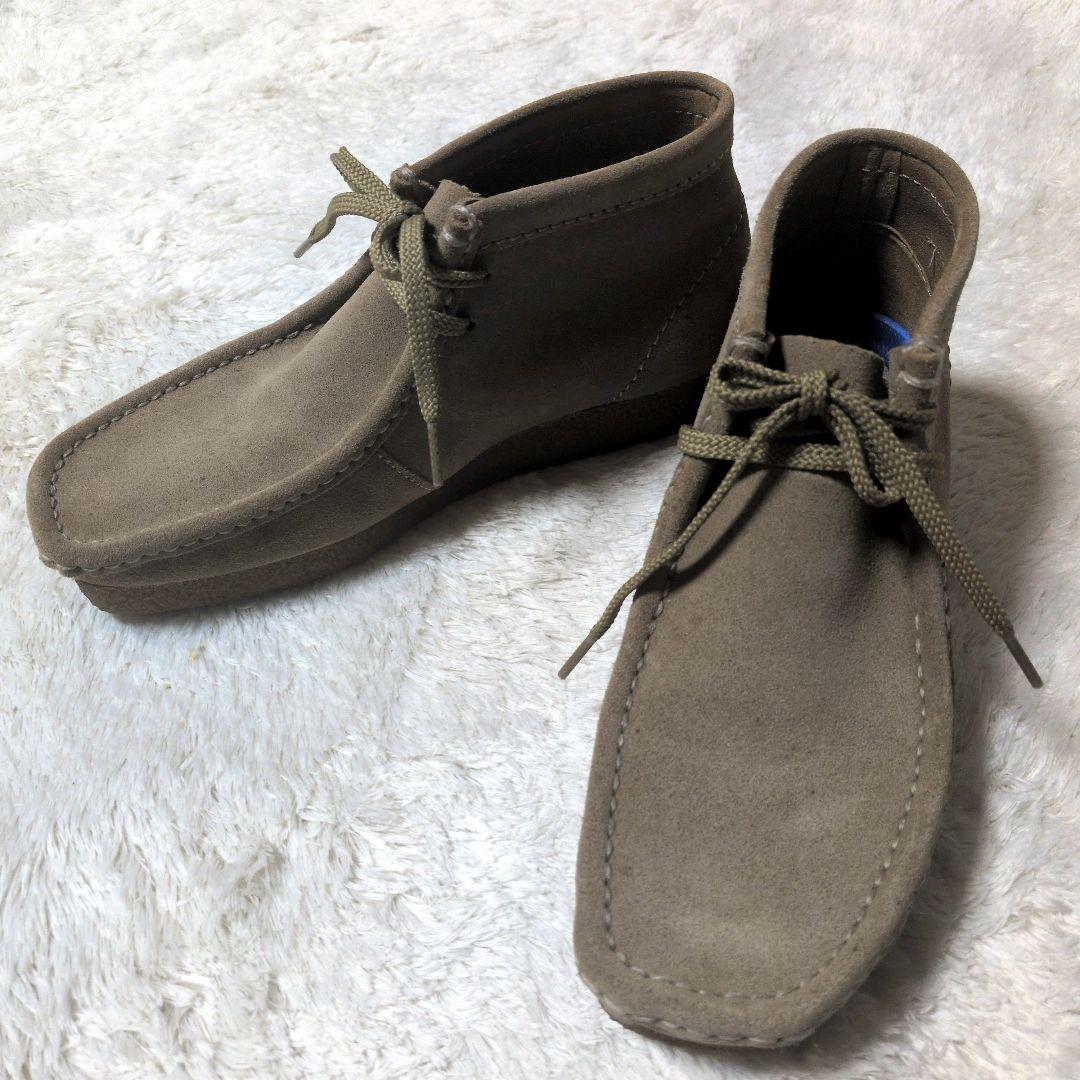 【美品】クラークス メンズ シェーカーII 25cm ベージュ