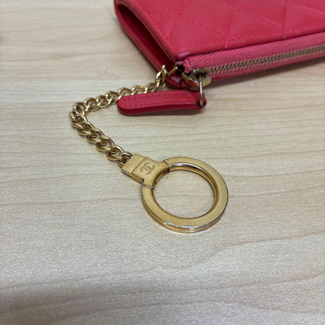 CHANEL シャネル　ケース　カードケース　マトラッセ　ココマーク