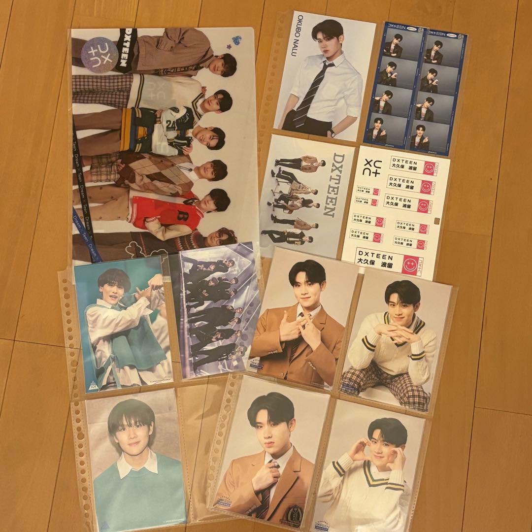 DXTEEN 大久保波留 グッズ まとめ売り トレカ アクスタ 缶バッジ 生写真