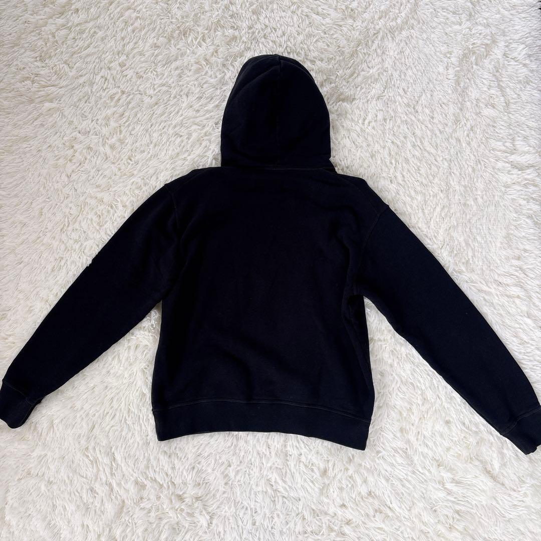 ディースクエアード パーカー　メンズ　M ブラック　黒　プルオーバー　美品