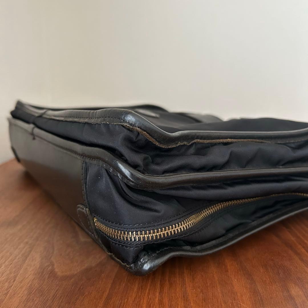 【美品】 Felisi フェリージ　ナイロン×レザー　バッグ1993 黒