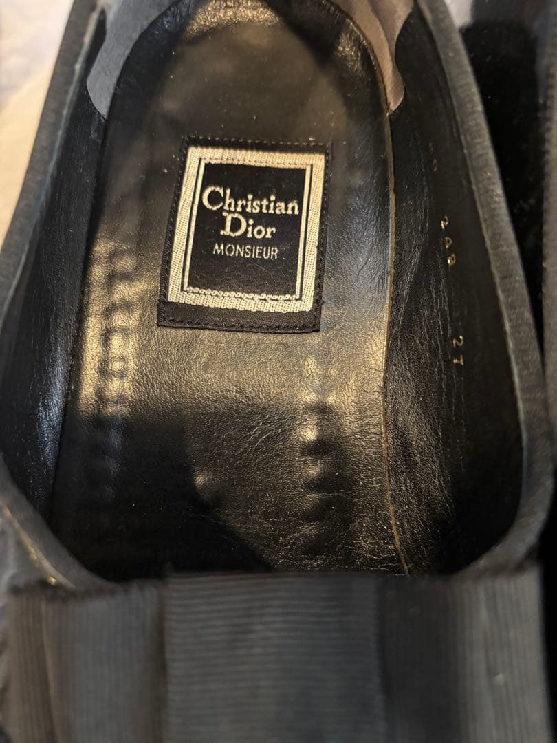 マ*ナ様 Christian Dior Monsieurエナメルドレスシューズ黒