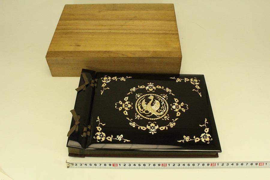 高麗屋 螺鈿 鳳紋 アルバム 未使用(ZE364)