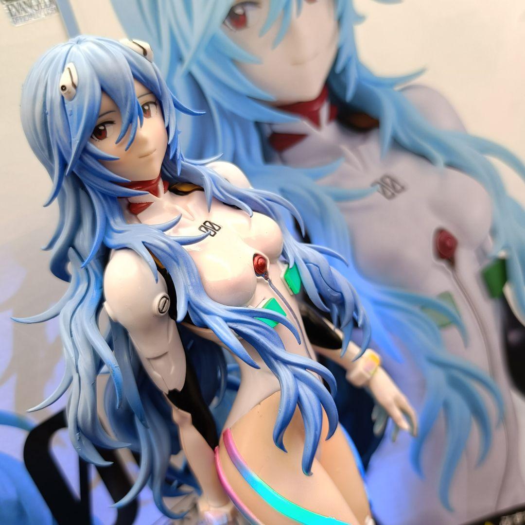 エヴァンゲリオン　綾波・レイ　PLAMAX　【全塗装完成品】