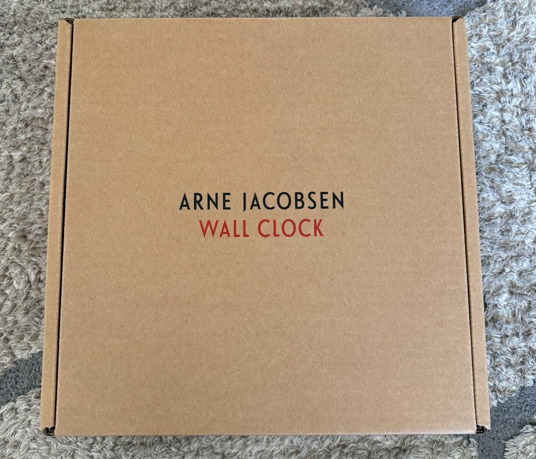 【ジャンク】ARNE　JACOBSEN　CITY HALL 壁掛け時計