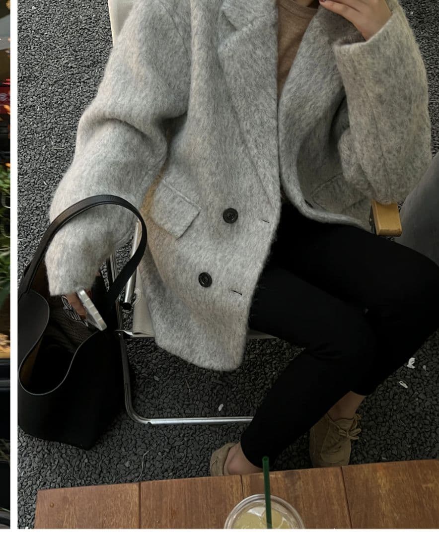 限定値下げ！ gypsohila ジプソフィア オーバーサイズシャギーコート