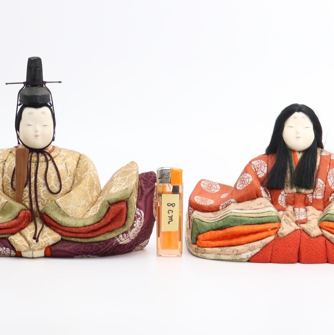 伝統工芸 真多呂作 古今人形 雲井雛 共箱C292