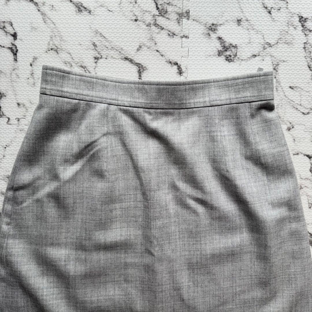 【新品タグ付き】Rene マーメイドスカート　22SS フレアヘム　サマーウール