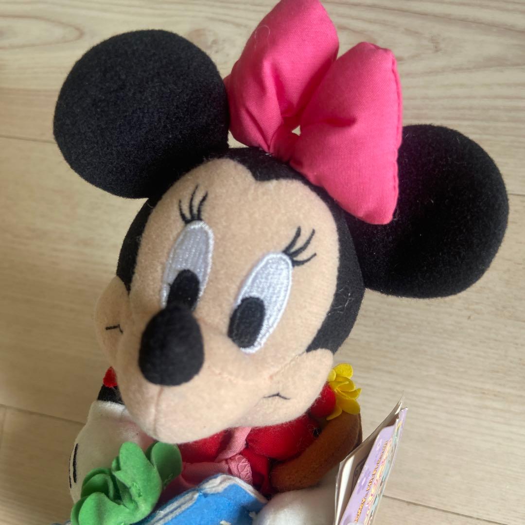 ディズニー　SEGA ミッキー ミニー　ぬいぐるみ　非売品　当時物　花言葉希少