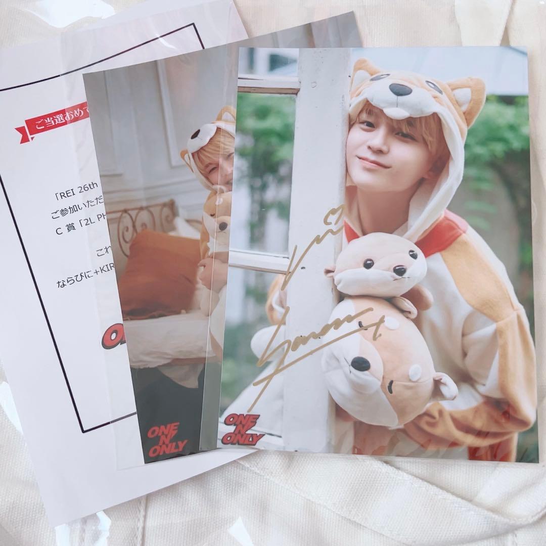 ワンエン ONE N' ONLY 沢村玲 REI 生誕スクラッチ サイン ONE N' ONLY