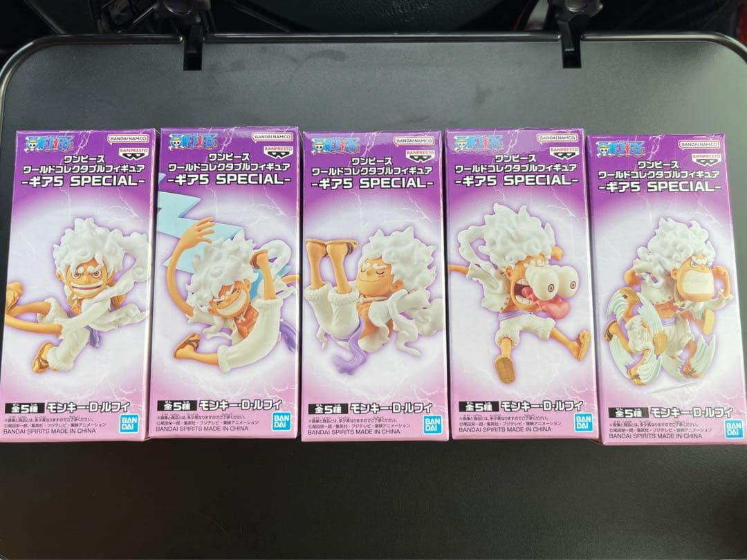 ワンピース ワールドコレクタブルフィギュア 初版 ギア5スペシャル