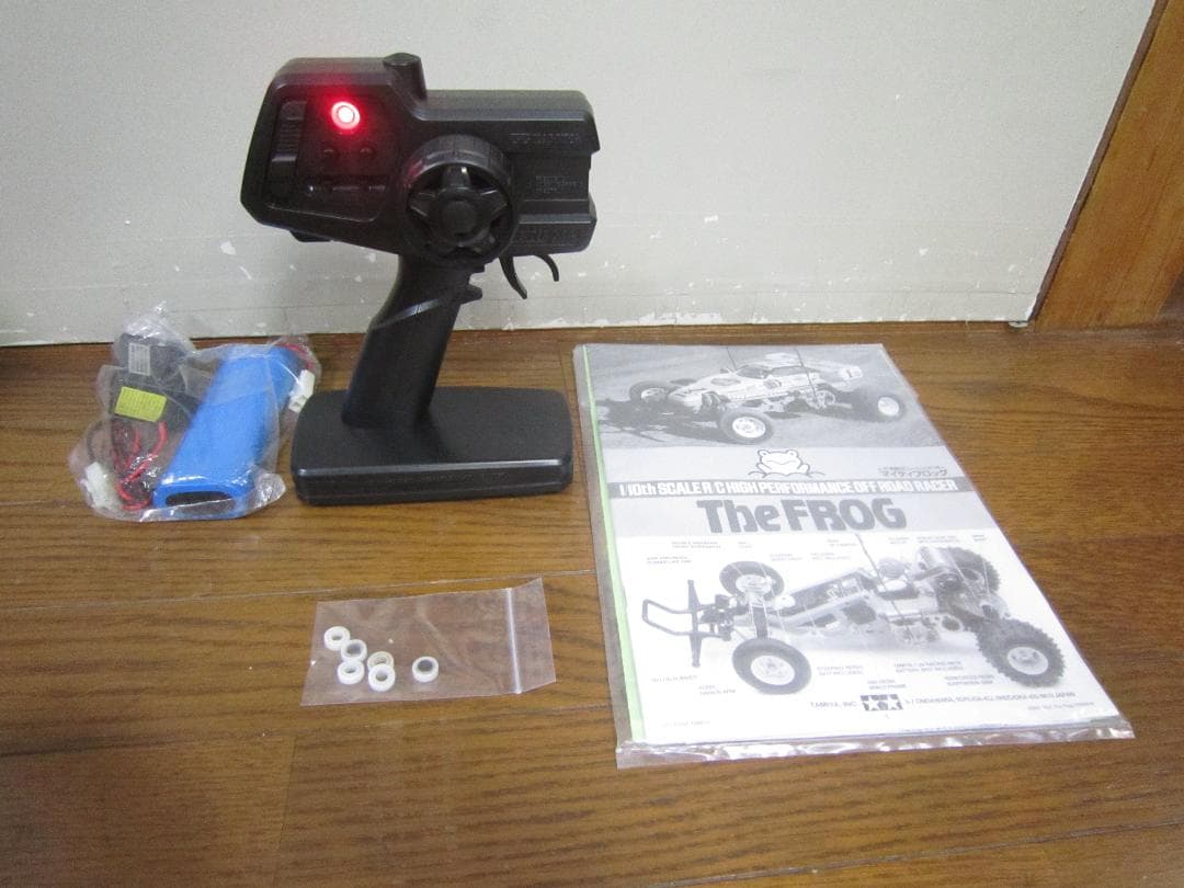 1時間限定出品 1/10 マイティフロッグ 2.4G フルセット 前後金ベア化