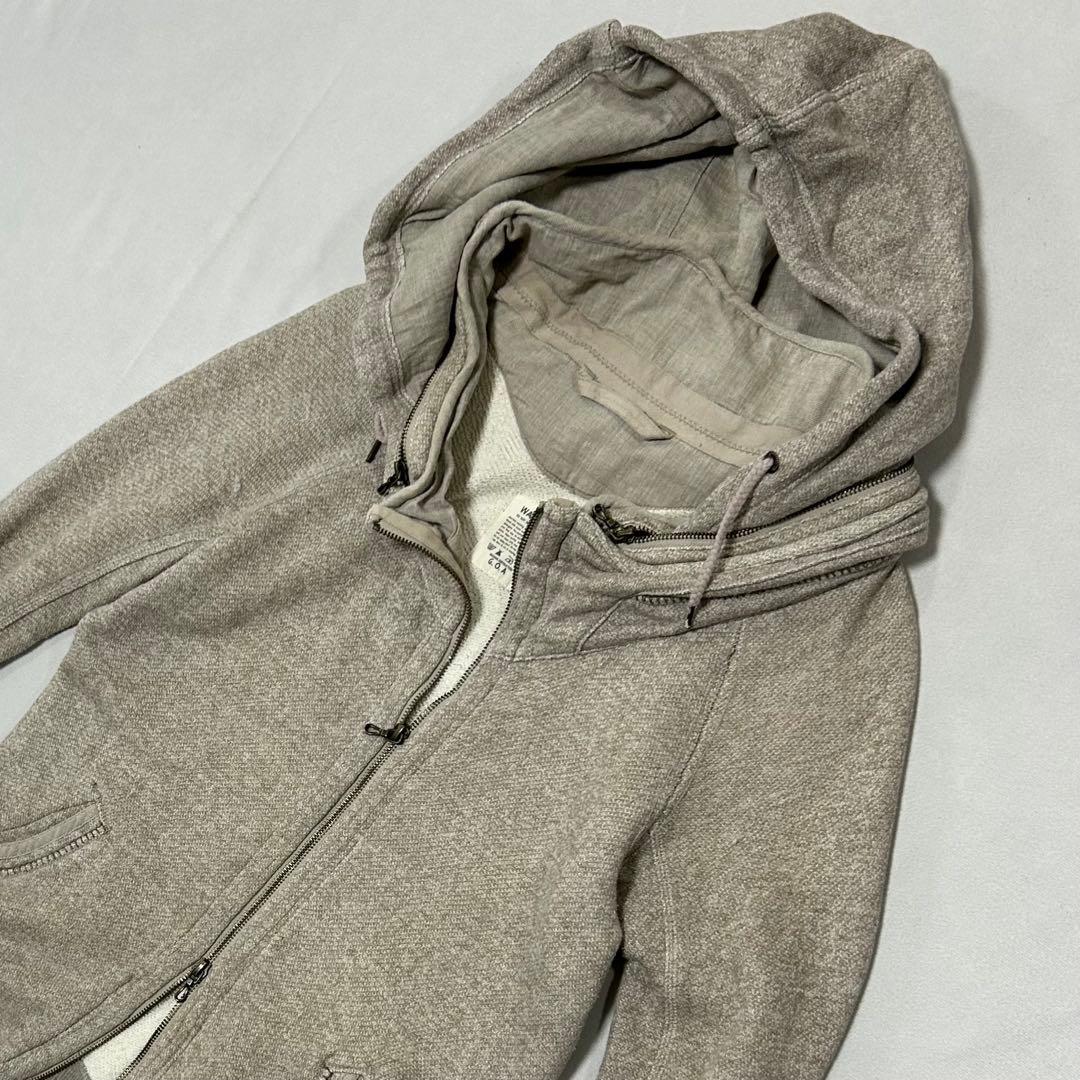 00s GOA ダブルジップ パーカー ラグラン ワイヤー お兄系 Tech