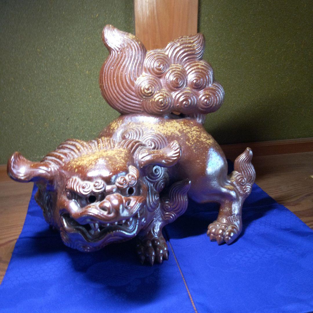 備前焼 木村友敬作唐獅子最上作品備前焼 獅子 木村友敬 備前焼 獅子 木村友