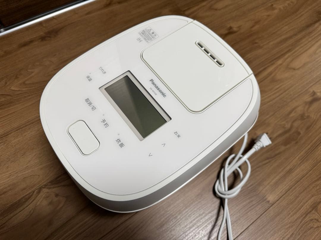 Panasonic SR-M10B-W おどり炊き 炊飯器 白