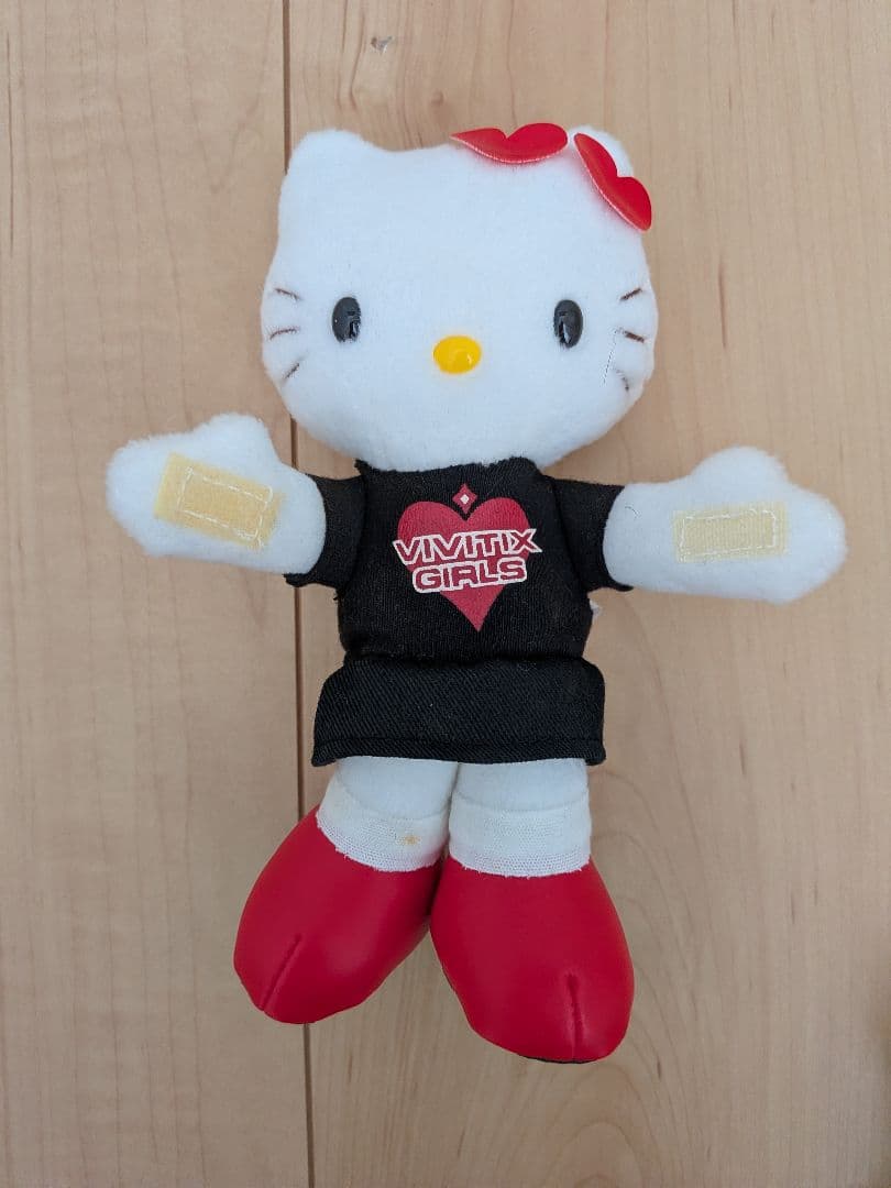 平成レトロ レア VIVITIX ハローキティ ぬいぐるみ - メルカリ