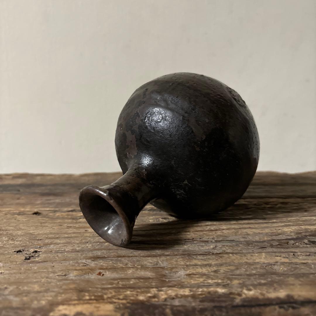 朝鮮美術 李朝 高麗徳利 花入 古民芸 韓国骨董 青山二郎 白洲正子