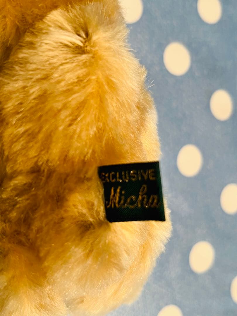 MICHA BEARS 稀少品　檄レアテディベア　クマと犬のセット 約20cm