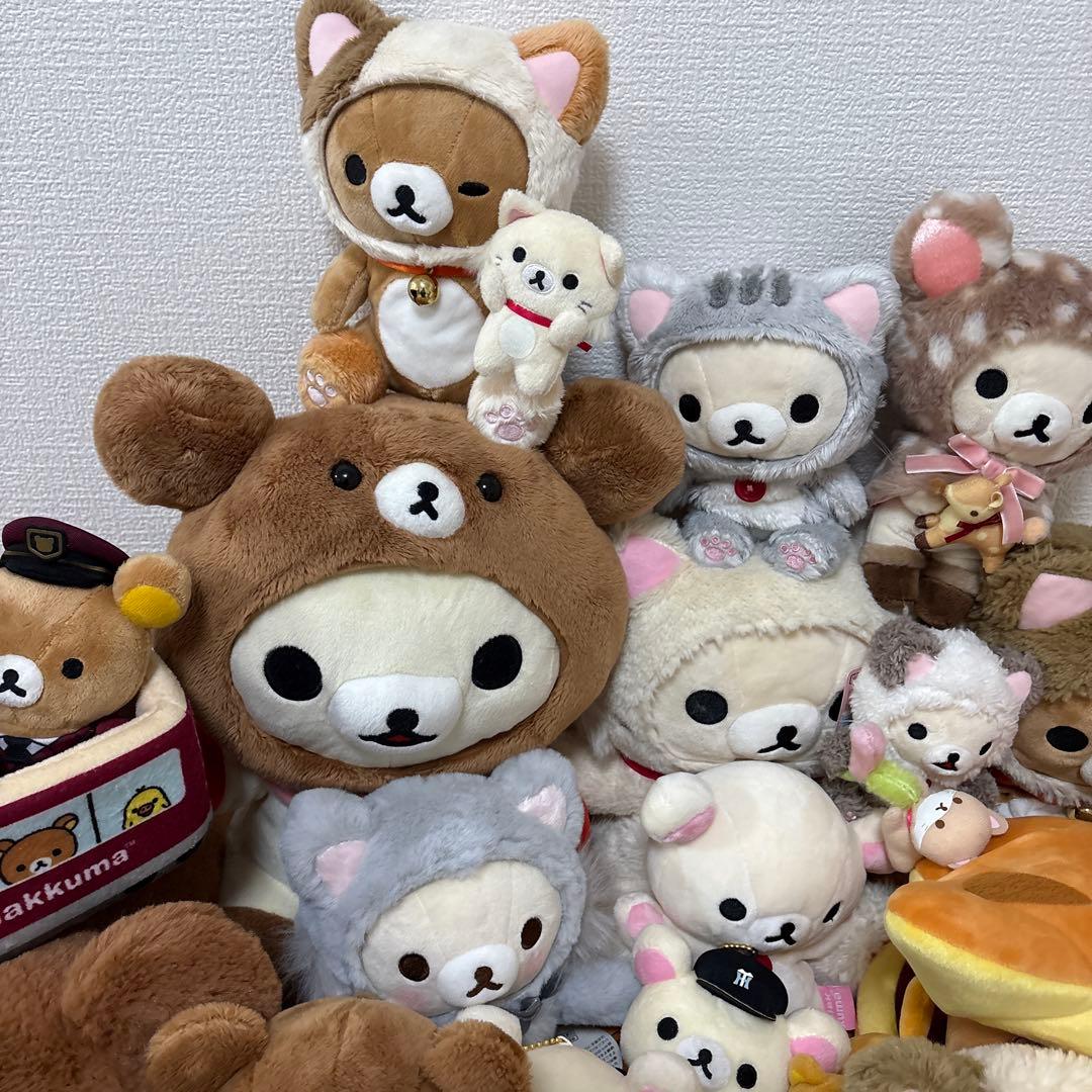 リラックマ ぬいぐるみ 大量セット